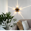 Outdoor Garden Hotel Home Decor Fancy LED Wall Lamp Light Multilateral Shine Landscape Lighting Up And Down Furniture Corridor
