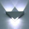 3W 9W Triangular Wall Lamp Corridor Lamp Wall Lamp Triangular Shape Indoor Wall Light Unique Night Lamp for Hotel And Living Room Decoration