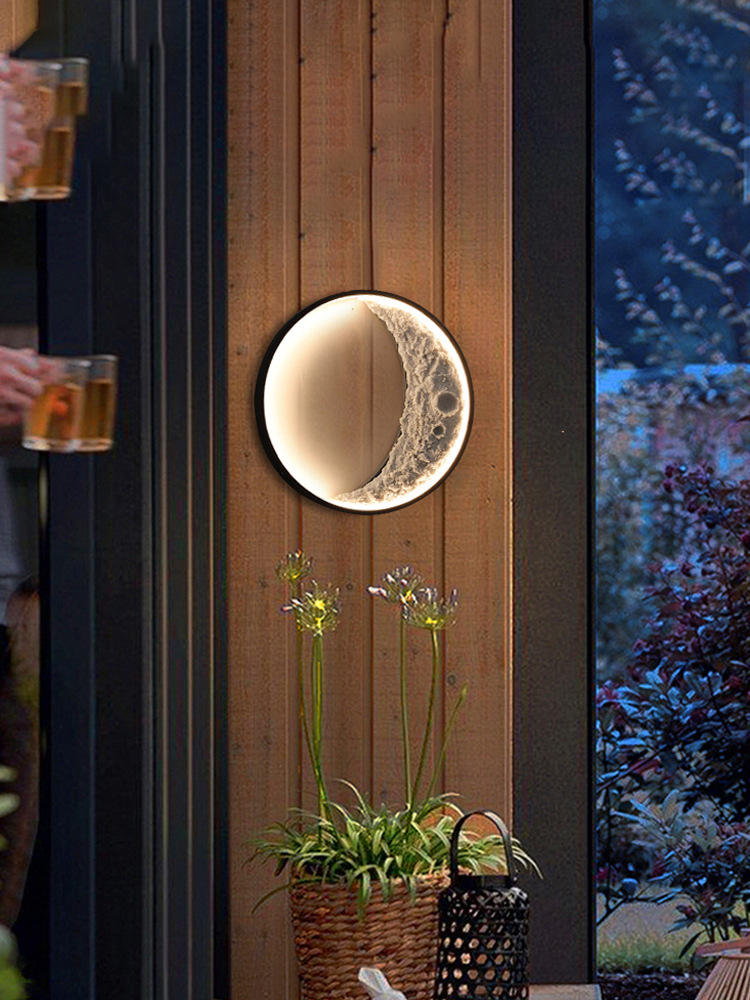Modern Wall Light for Home Indoor Living Room Bedroom Corridor Hotel Art Mural Lighting Universe Led Moon Wall Lamp wall mounted