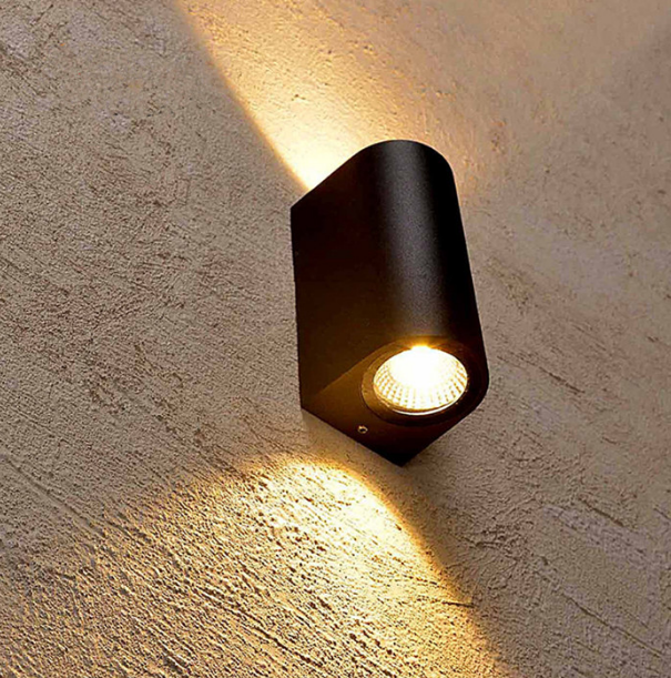 China Manufacture Home External 3000-6000k 6W Indoor Decoration Led Wall Light Outdoor 15*8*6.8CM Up And Down