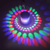 Mixed light of spiral hole wall lamp with factory price and fancy modern indoor night light RGB With Remote Control