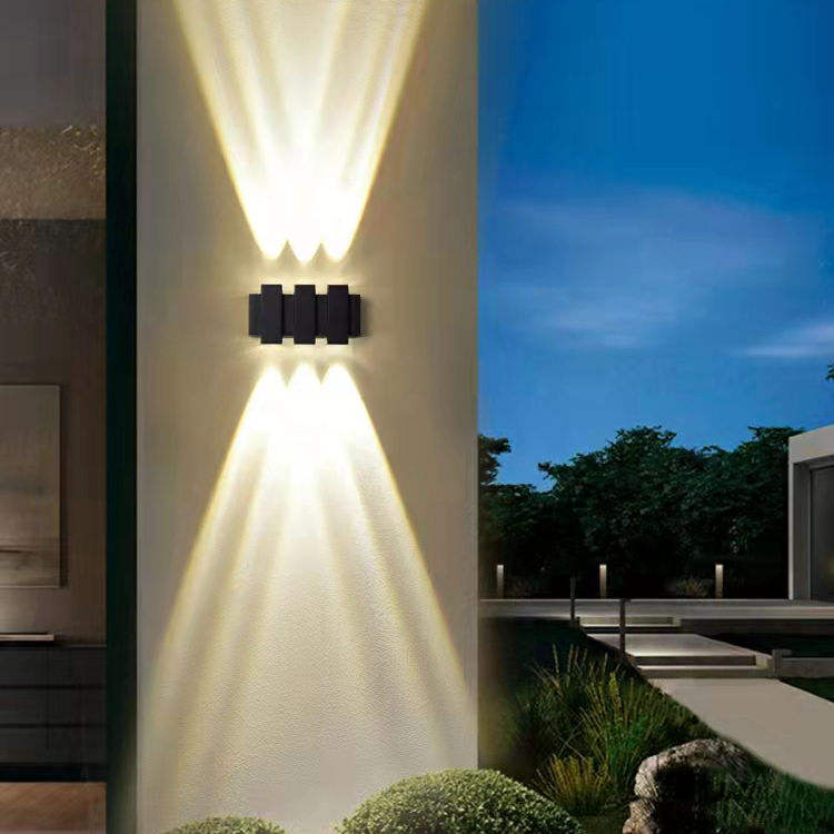 Led Wall Lamp Porch Outdoor Indoor Up Down Wall Light For Home Stair Bedroom Bedside Door Lamp Corridor Lighting Brand Light