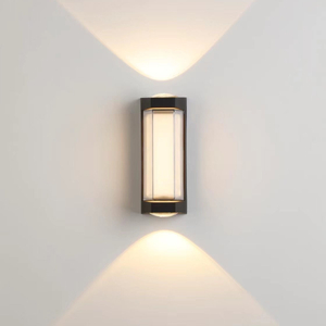 2023 Modern LED Wall Light Waterproof IP65 Up Down 10W Outdoor Lighting Home Hotel Shop Corridor Porch Sconce Wall Lamps AC 220V 110V