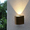 5W Column Single Head Waterproof Wall Lamp Unique Night Lamp IP65 Waterproof Wall Lamp for Garden Yard Decoration