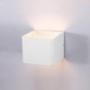 3W Square Wall Lamp RGB with Remote Control Wall Lamp White Wall Lamp Black Wall Lamp Indoor Decoration Lighting Corridor Aluminum Wall Sconce