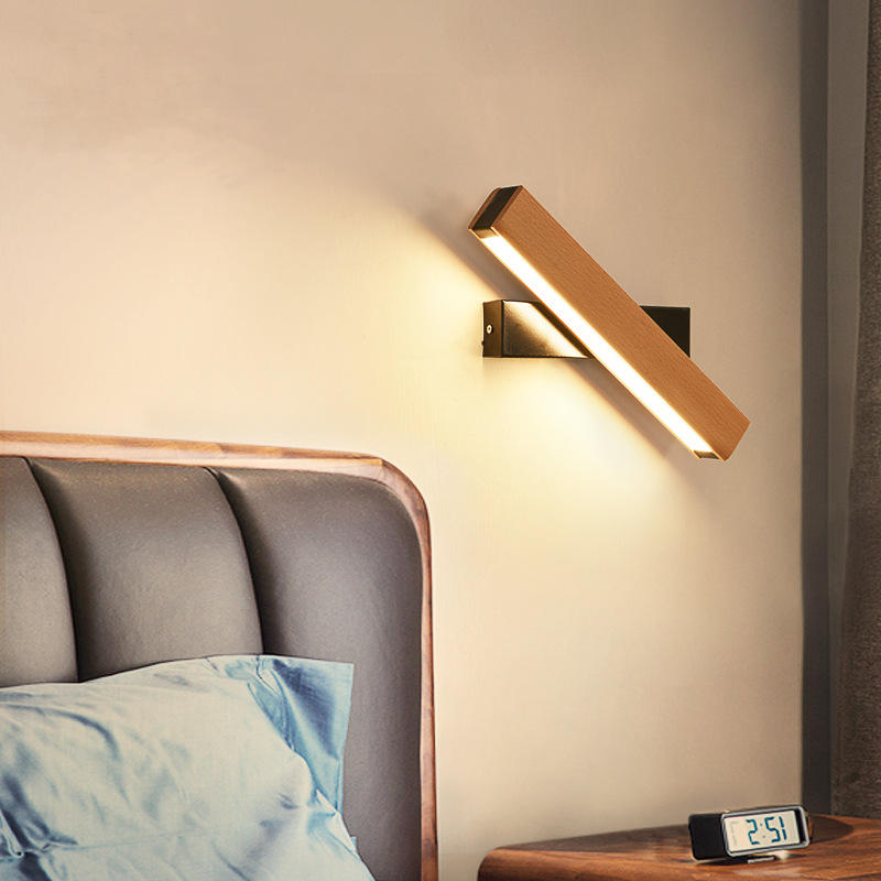 Brown indoor wall lamp Rotatable wall lamp LED indoor lamp 330 degrees rotary wall lamp led indoor lights led lights indoor