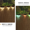 Warm White LED Solar Lamp Path Stair Outdoor Garden Lights Solar Power Balcony Light Decoration for Patio Stair Fence goods