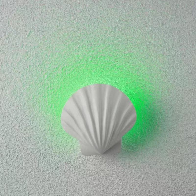 5W NEW Waterproof Lamp LED sconce modern led wall light outdoor indoor light loft garden shell lamp RGB light color