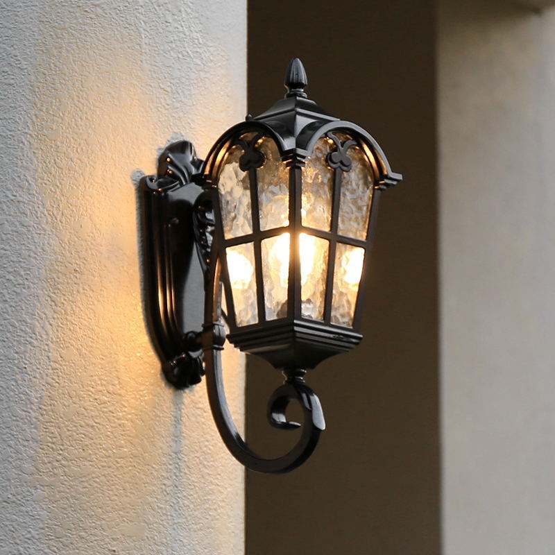 outdoor solar wall lamps