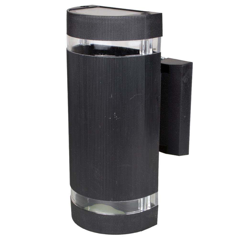 GU10 Outdoor Wall Light LED Light Control Induction Garden Wall Lamps Double Head Up And Down Lighting Courtyard Balcony Sconce