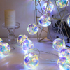 LED Christmas Decoration Light New Year Room Decor Garland Holiday Ornaments Outdoor Garden Decor String Lamp Santa Claus Lights