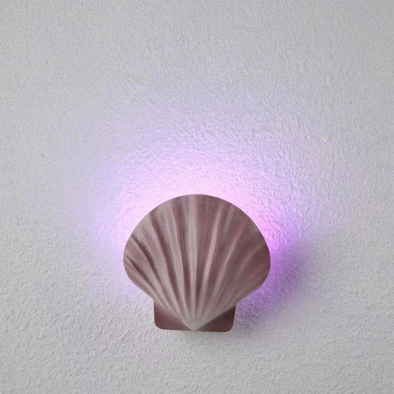 5W NEW Waterproof Lamp LED sconce modern led wall light outdoor indoor light loft garden shell lamp RGB light color
