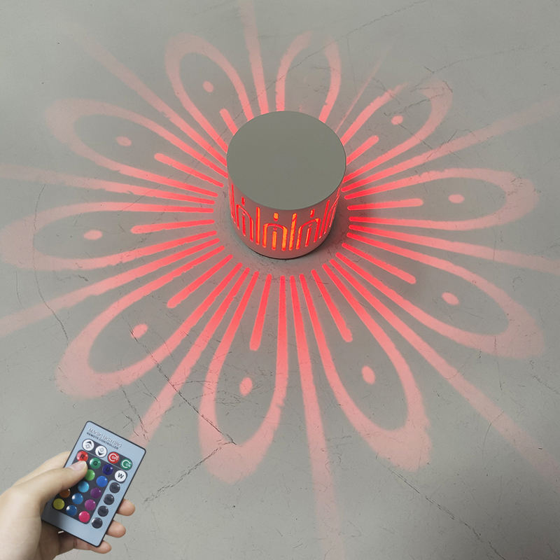 Nordic Round Flower LED Wall Light Indoor Lighting Wall Sconce Lamp For Bedroom Bedside Hallway Home Decor
