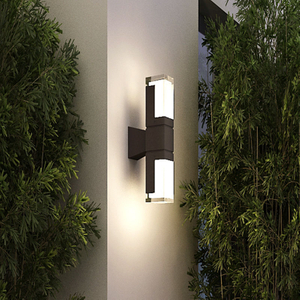 Led Wall Lamp Aluminum Outdoor IP65 Waterproof Up Down Wall Light For Home Stair Bedroom Bedside Corridor Lighting Adjustable