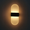 6W LED Wall Sconces AC85-265V Indoor Acrylic Wall Lamp Round Shape Lights Wall Mount Lamp for Living Room Bedroom Hotel Restaurant Lighting