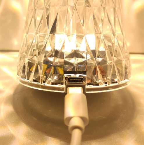 acrylic table lamp modern