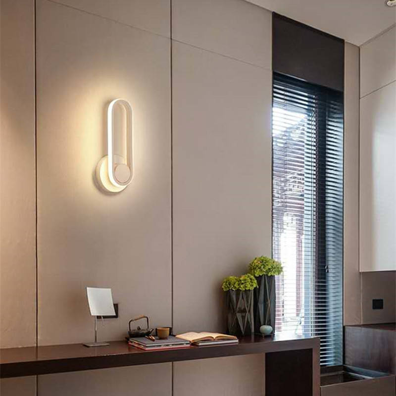 12 Wall lamp indoor lighting live light garden boards up and down led sconce stair luminria solar wandleuchten mount jiangmen HG