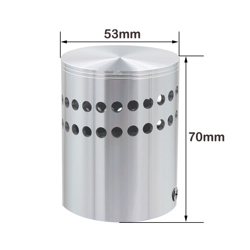 3w Hot Sales Spiral Hole Led Wall Sconce Light Lamp Cold Warm Light
