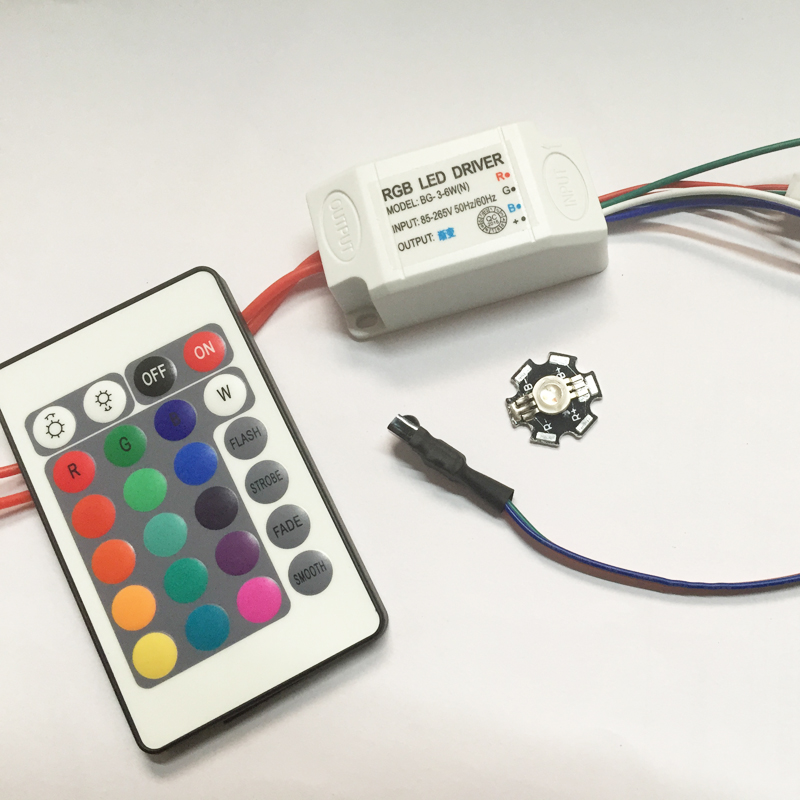 RGB driver + LED chip