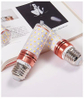 7W LED E14 E27 bulb tricolor temperature corn bulb 12W 16W 18W chandelier bulb for indoor wall light