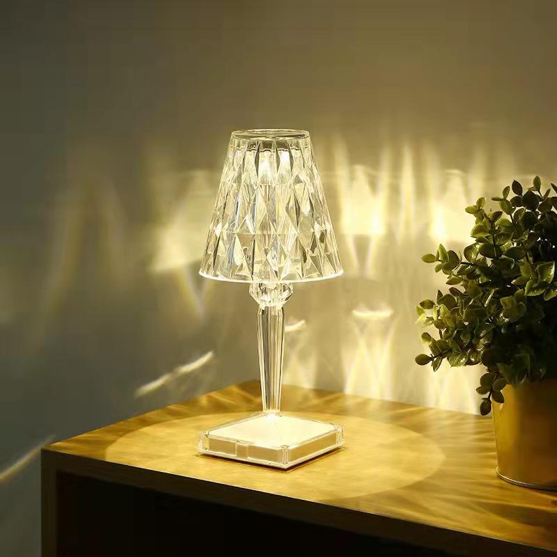 acrylic table lamp modern