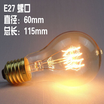 E27 Tungsten Bulb Various Style St64 Vintage Retro Decorative Bulb Lamp 220v Silk 40W Warm Yellow Bulb Lamp