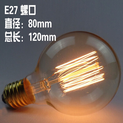 E27 Tungsten Bulb Various Style St64 Vintage Retro Decorative Bulb Lamp 220v Silk 40W Warm Yellow Bulb Lamp