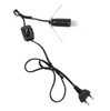 US AU UK EU to E14 E27 Power Cord Screw Base Lamp Holder LED Pendant Light Head With 303 Switch Extent Cable 1.8m Bulb Socket