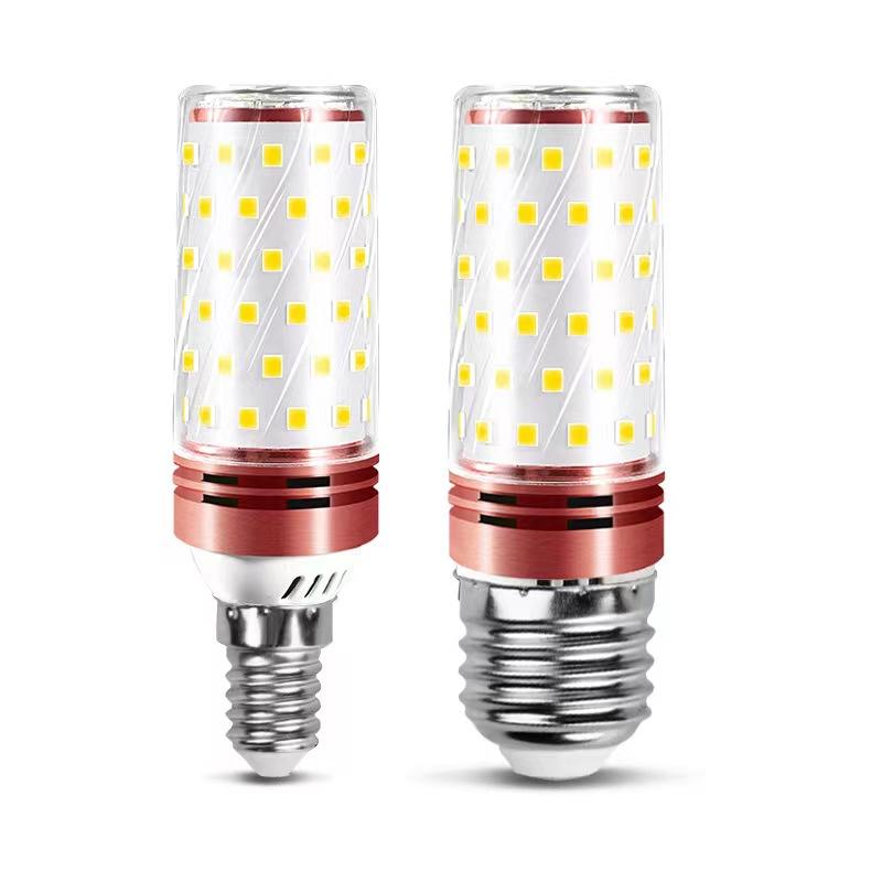 5W LED E14 bulb tricolor temperature corn bulb 12W 16W 18W chandelier bulb for indoor wall light
