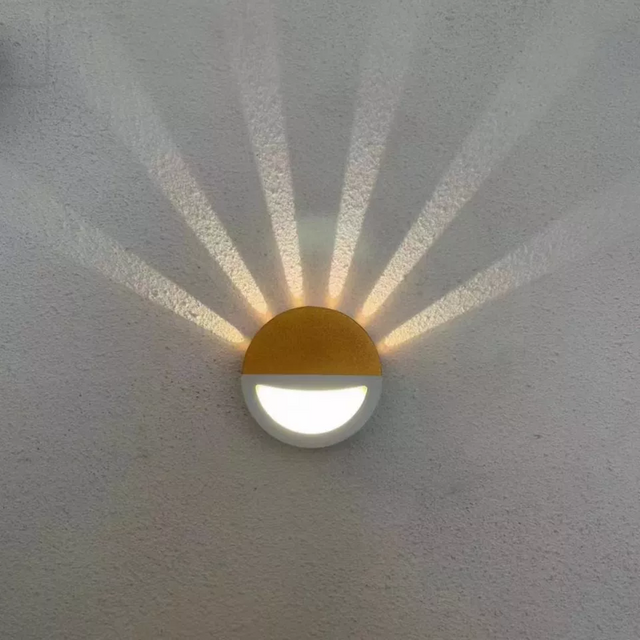 Modern Creative Round Star Light Led Wall Lamp Indoor Sconce Lighting
