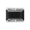 Transparent Up And Down Solar Wall Lamp Outdoor Waterproof Household Garden Terrace Balcony Atmosphere Decor Light