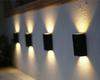 Solar Wall Light Smart Lamp Outdoor Waterproof Wall Lamp Up And Down Stair Wall Light Solar Sconce Night Light