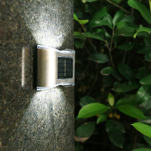 New 6LED Solar Lamp IP65 Waterproof Outdoor Lamp Courtyard Wall Lamp for Garden Villa Decoration