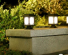5LED Solar courtyard lamp lawn ground lamp Garden solar lamp garden trellis outdoor antique room light decoration American style 