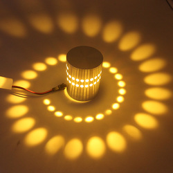 New arrival modern led sconce fancy wall light art ring light wall mount for hotel lights indoor