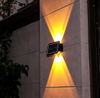 4LEDSolar Wall Light Outdoor Waterproof LED Wall Lights for Courtyard Street Landscape Garden Decor Lamp Solar Outdoor Wall Lamp