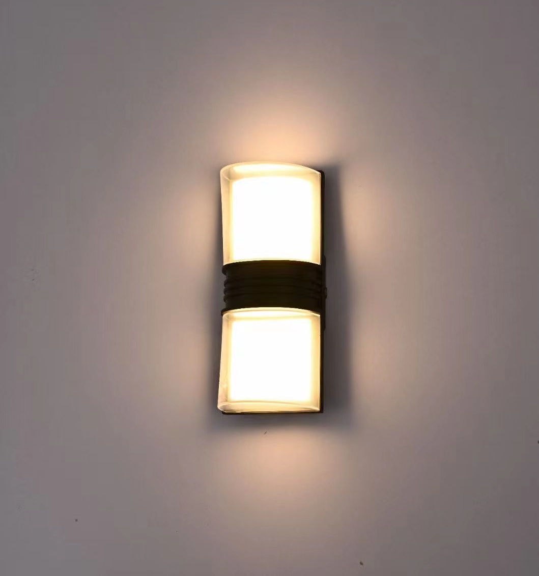 6W 12W LED Modern Outdoor Waterproof Wall Lamp Indoor Bedroom Living Room Balcony Wall Light Home Lighting Aluminum Wall Sconce