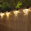Warm White LED Solar Lamp Stair Outdoor Garden Lights Waterproof Solar Power Balcony Light Decoration for Patio Stair Fence