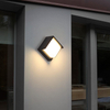 Waterproof Led Wall Lamp Garden Outdoor Decoration Front Door Lighting Sconce AC85-260V Luminaire Black Lampshade Fixture