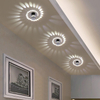 Ceiling Mounted Porous Rgb LED Ceiling Wall Lamp with Remote Controller for Indoor Restaurant Bar Light Sconce Courtyard