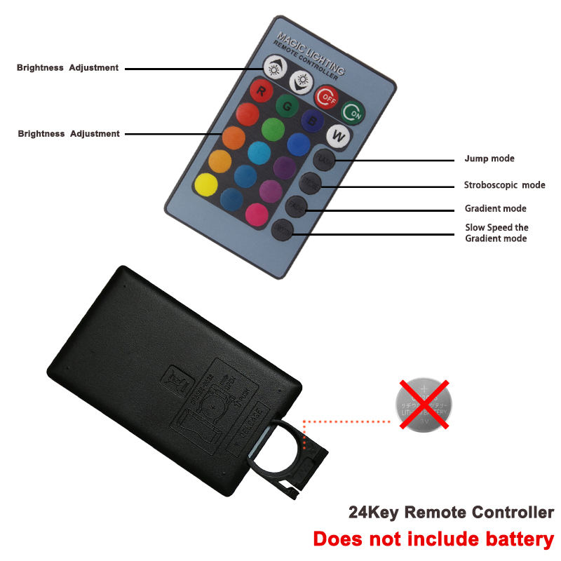 High quality low price 5W energy saving indoor decoration RGB smart controller rectangle shape Wall bracket lamp stair light