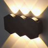 Modern LED Wall Light Up And Down Lighting Cube Sconce Lamp Fixture Mount Indoor Outdoor Home Room Bedroom Hotel Lighting Decoration