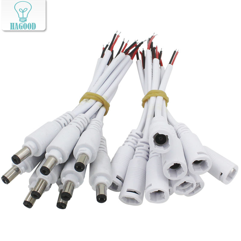 DC male and female head plug line DC Power Connector Adapter lock buckle Power supply wiring connector line