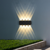Modern Waterproof Outdoor 4W LED Wall Lamp IP65 Aluminum UP And Down Wall Light Garden Porch Sconce Decoration Light 110V 220V