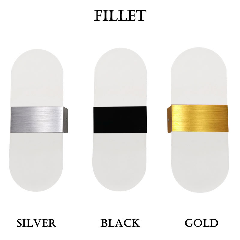 Best Sale Acrylic Pills Wall Light 6W LED Wall Sconce for Indoor Lighting Industrial Decoration Corridor Hotel Cafe Embed Sconce