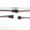 JST SM 3 Pins/head Male to Female Plug/Wire Quick Connector for WS2812B RGB LED Strip