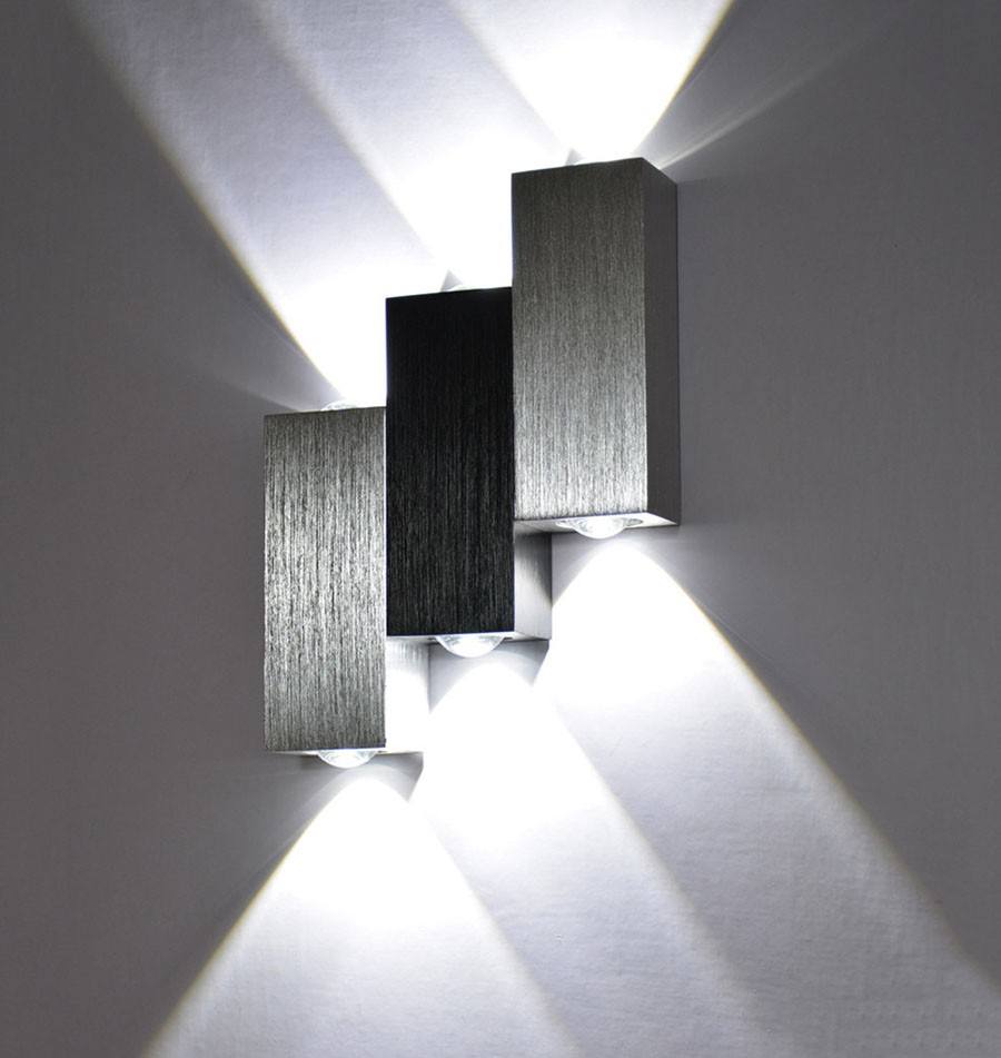 LED Wall Lamp Up And Down Staircase Wall Sconce Factory Supply 6W Aluminum Interior Wall Lights Manufacture Decorative LIGHTING