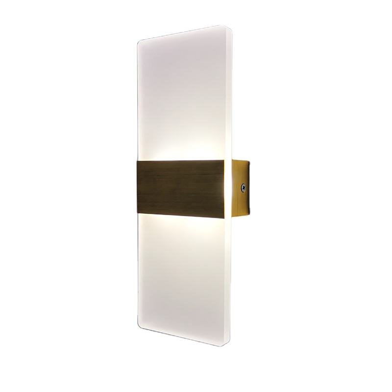 LED Up and down wandlight Bedroom Bedside wall Light 29cm Balcony Aisle Aluminum Acrylic Wall Lamp Corridor Sconce Lamp