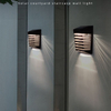  Outdoor Waterproof Activated Wall Lamp Led Solar Wall Light Motion Sensor Garden lights for Courtyard Outdoor Lighting