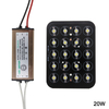 LED Chip 12W 18W 20W 24W 30W 36W 48W High Power Lamp Bulb Diodes AC85-265V LED Waterproof Driver for Buried lights Luminary